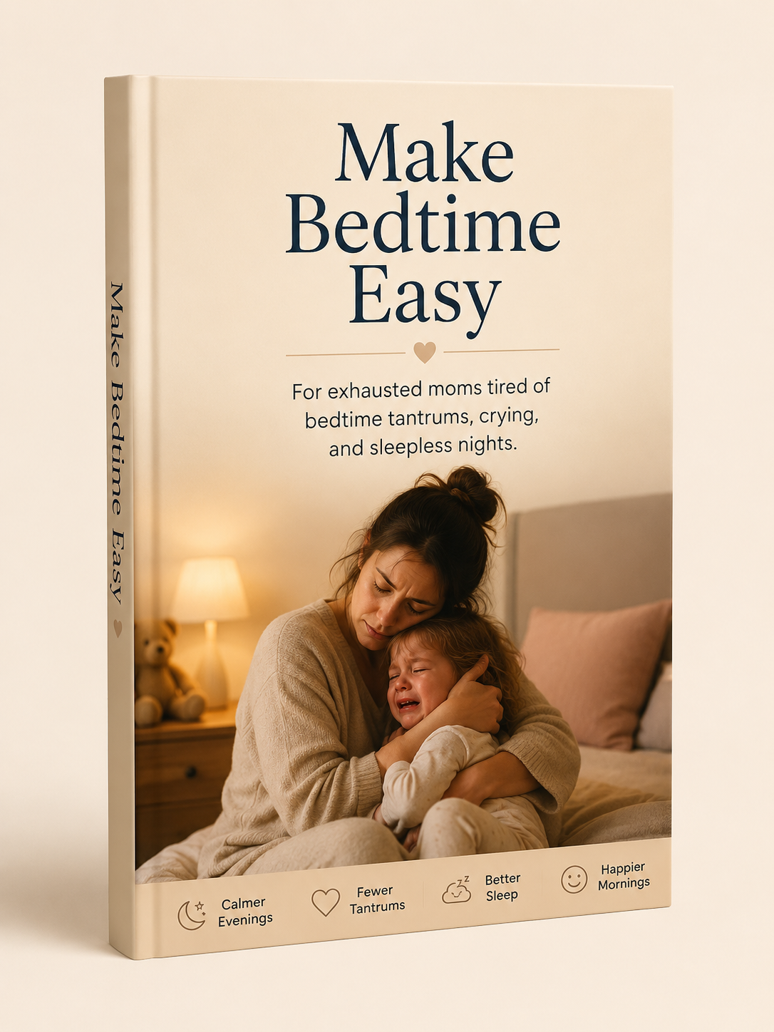 Make Bedtime Easy ebook and mobile mockup